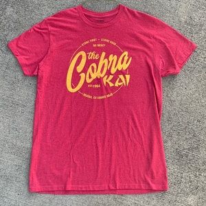 Mens LG KARATE KID COBRA KAI 🐍  T-shirt NO MERCY Reseda, CA